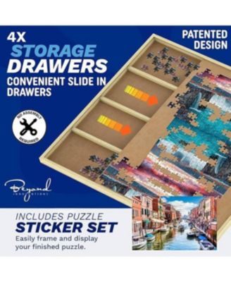 Wooden Jigsaw Puzzle Table