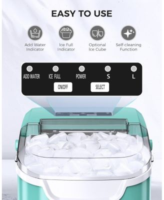Countertop Ice Maker, 8 Ice Cubes in 6 Minutes