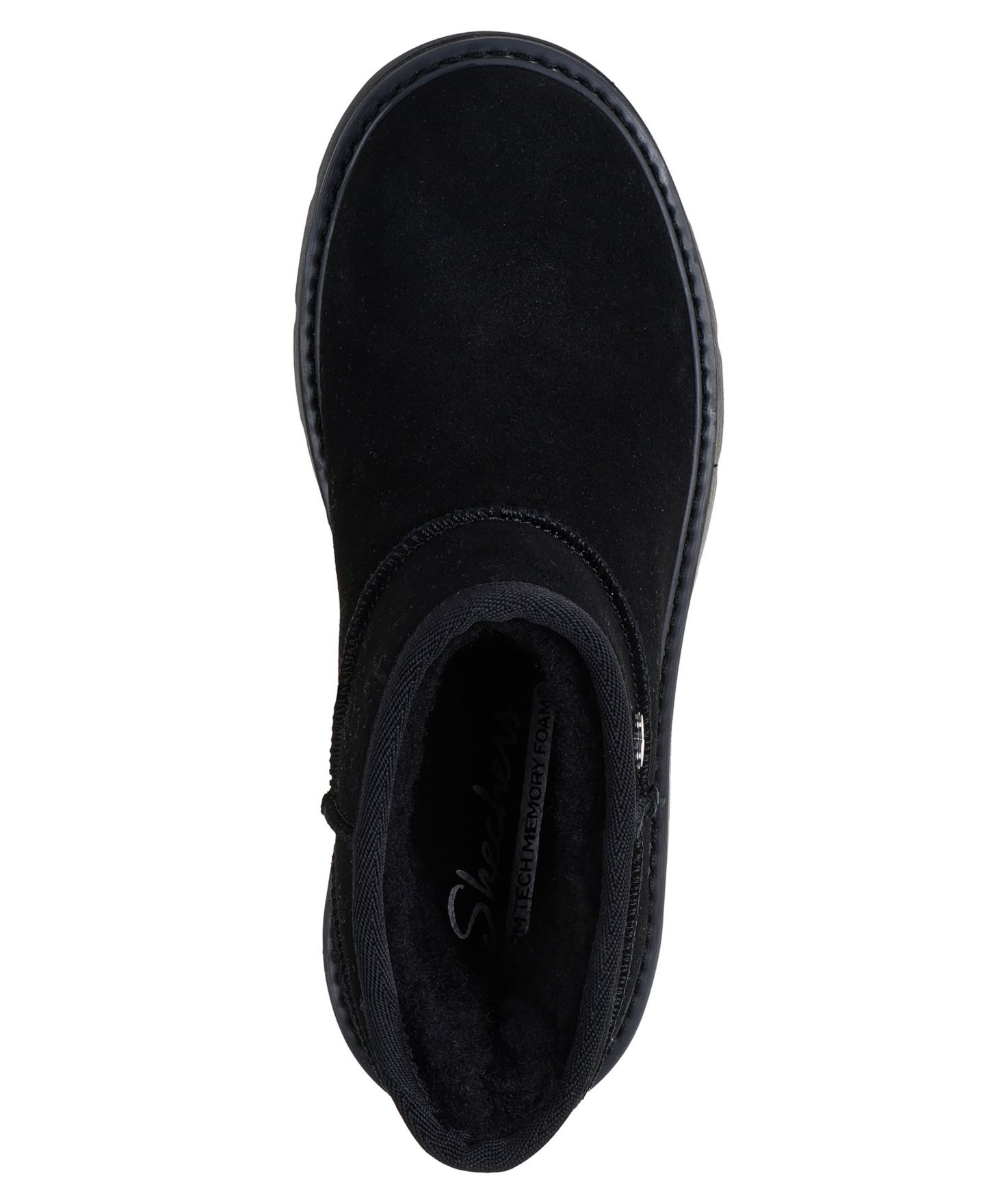 Женские ботинки Skechers Slip-Ins: Keepsakes Cozy - Cozy Mini, цвет: Чёрный — фото 5