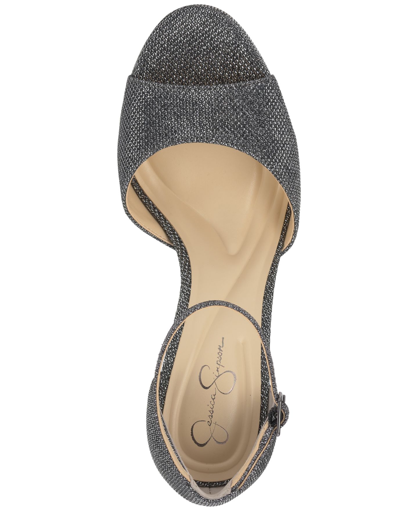 Женские сандалии Jessica Simpson Sohilea Platform Dress Sandals, цвет: Антрацитовый — фото 4