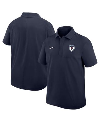 Nike - Men's Navy Pennsylvania Quakers 2025 Sideline Dri-FIT Polo Shirt