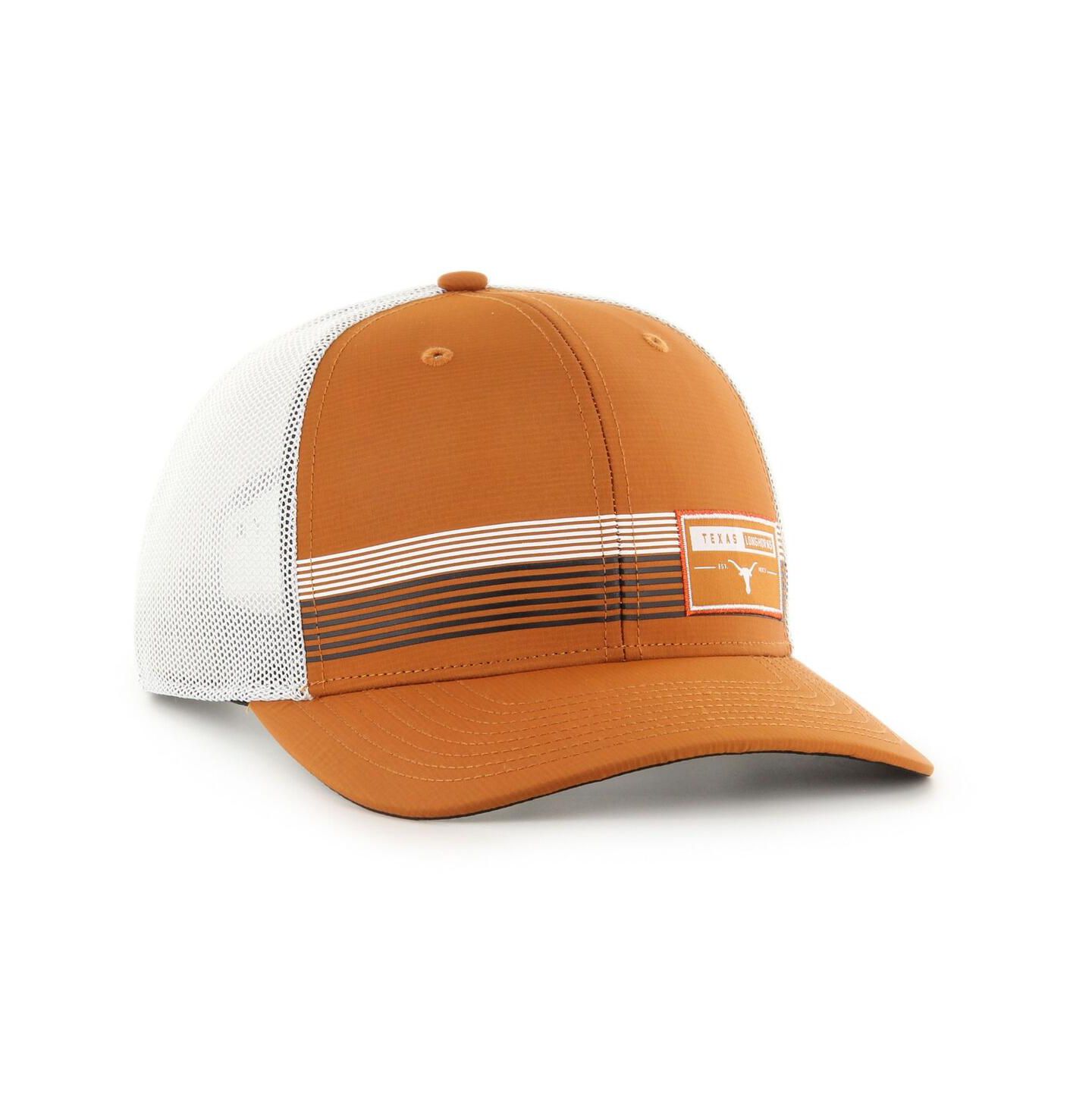 Мужская регулируемая кепка-тракер '47 Brand Texas Longhorns Rangefinder Brrr, Texas Orange — фото 2