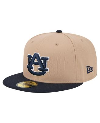New Era - Men's Khaki Auburn Tigers Two-Tone 59FIFTY Fitted Hat