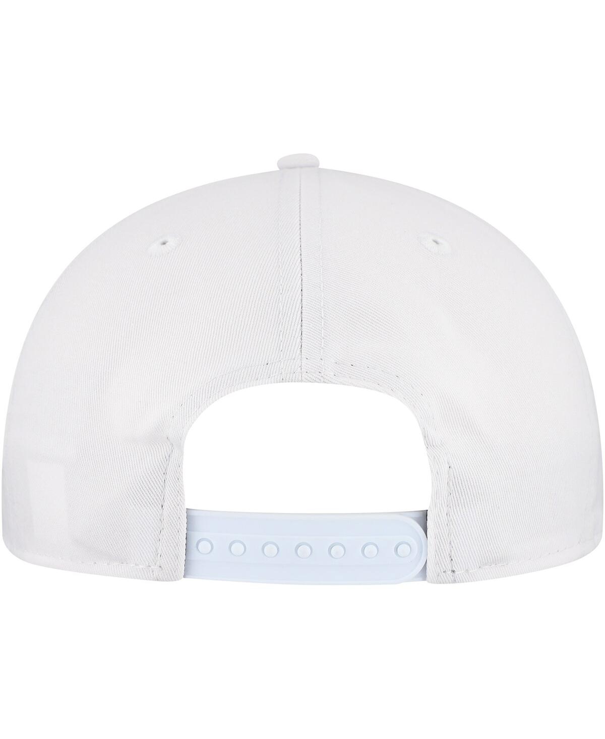New Era Men's White Superman Golfer Adjustable Hat In White