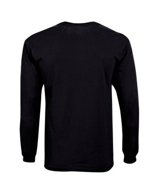 Big Boys and Girls Black Miami Hurricanes Arch Over Logo Long Sleeve T-Shirt