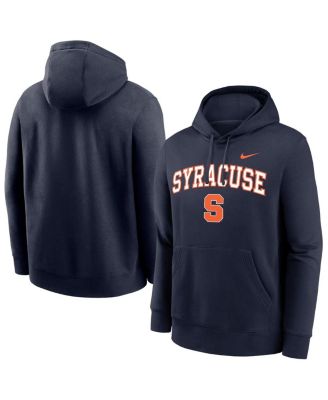 Nike - Men's Navy Syracuse Orange Club Fleece Hoodie