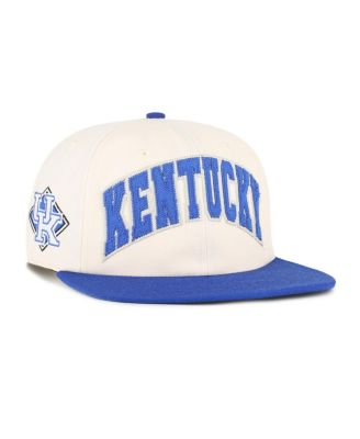 '47 Brand - Men's and Women's Natural Kentucky Wildcats Crossover Off Hand Captain Adjustable Hat