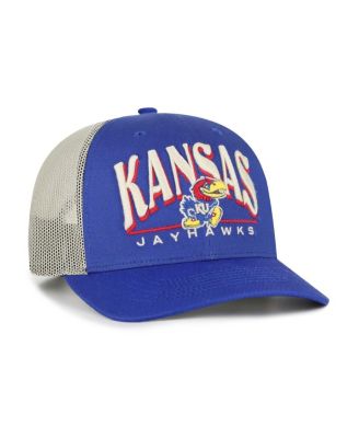 Men's Royal Kansas Jayhawks Arid Adjustable Trucker Hat