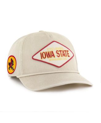 '47 Brand - Men's and Women's Cream Iowa State Cyclones Outdoorsmen Cairn Hitch Adjustable Hat