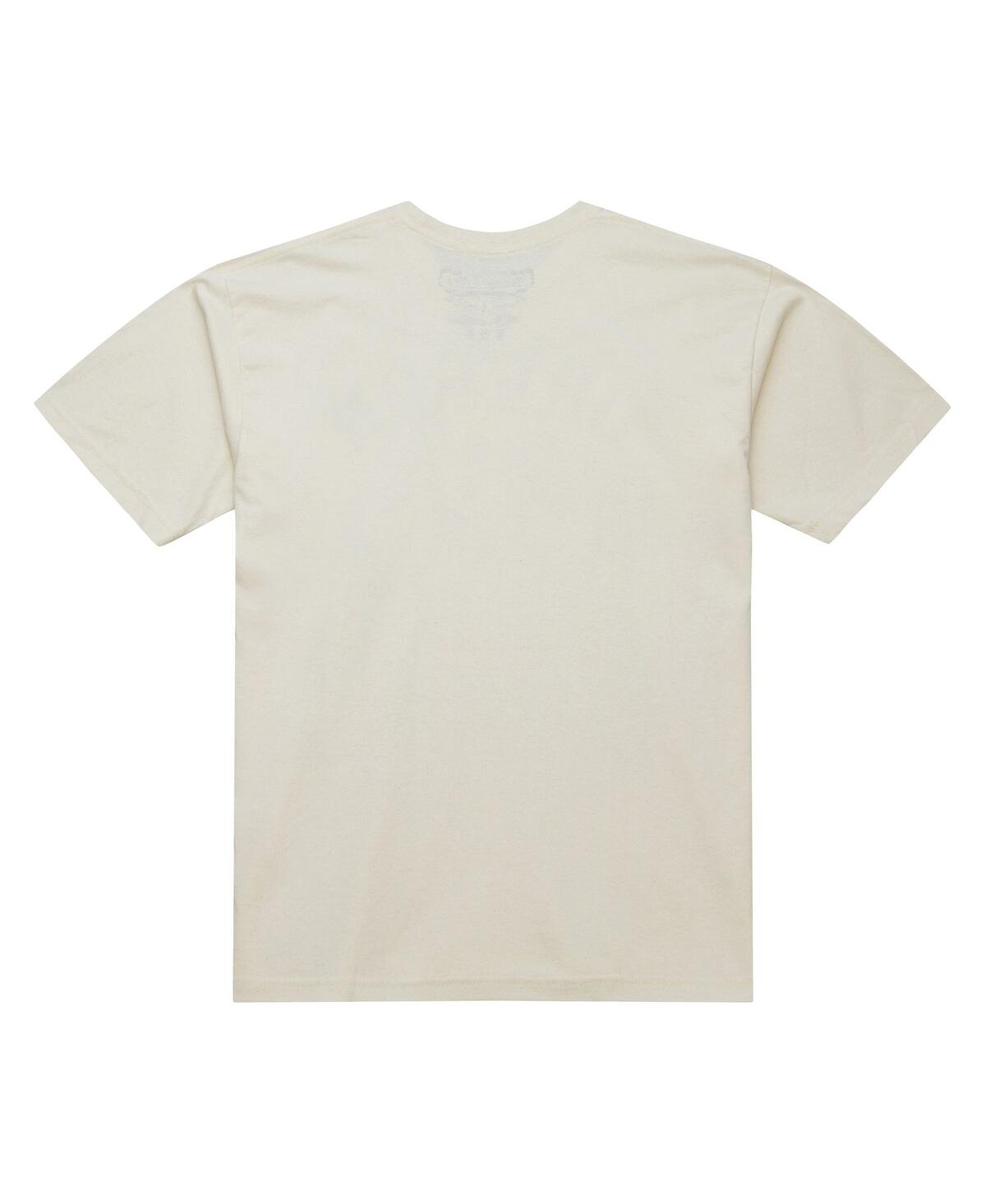 Mitchell & Ness Men's Cream Lsu Tigers Heritage Scholar T-shirt In Neutral