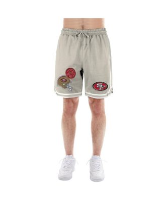 Men's Light Beige San Francisco 49ers Stone Multi Patch Shorts
