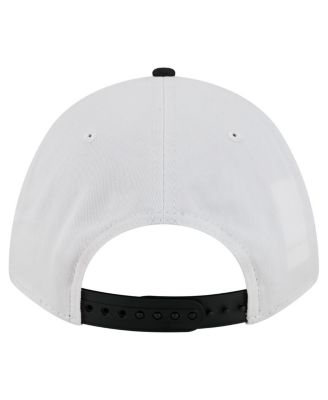 Men's White/Black Oregon State Beavers Arch Two-Tone Rope 9FORTY A-Frame M-Crown Adjustable Hat