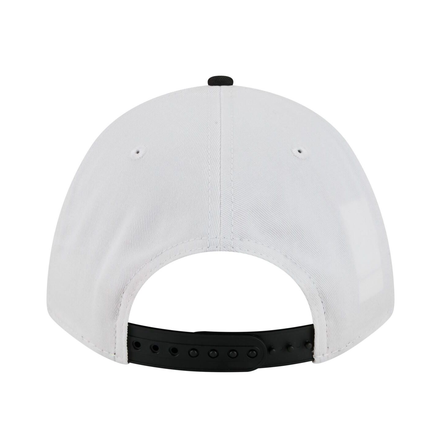 Мужская кепка New Era White/Black Oregon State Beavers Arch Two-Tone Rope 9FORTY A-Frame M-Crown Adjustable Hat — фото 4