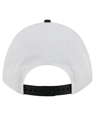 Men's White/Black Missouri Tigers Arch Two-Tone Rope 9FORTY A-Frame M-Crown Adjustable Hat