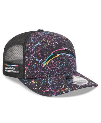 New Era - Men's Black Los Angeles Chargers 2025 NFL Crucial Catch 9SEVENTY Adjustable Hat