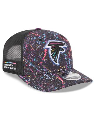 New Era - Men's Black Atlanta Falcons 2025 NFL Crucial Catch 9SEVENTY Adjustable Hat