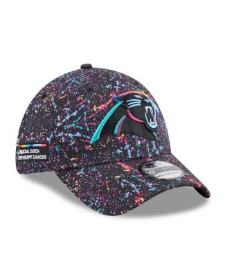 New Era - Men's Black Carolina Panthers 2025 NFL Crucial Catch 39THIRTY Flex Hat
