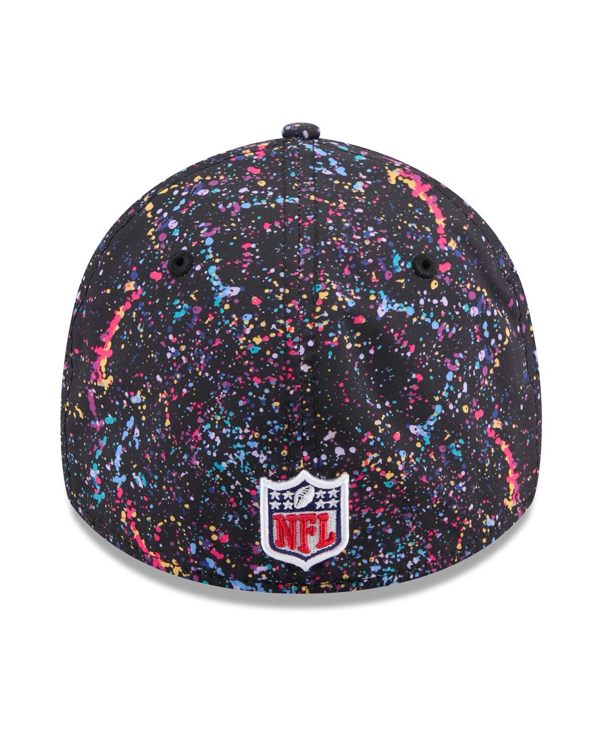 New Era Men's Black Arizona Cardinals 2025 Nfl Crucial Catch 39thirty Flex Hat In Black