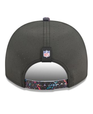 Men's Black Las Vegas Raiders 2025 NFL Crucial Catch A-Frame 9FIFTY Snapback Hat