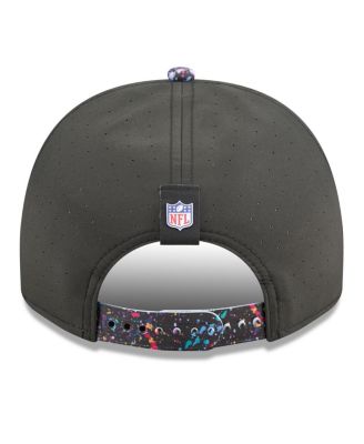Men's Black Houston Texans 2025 NFL Crucial Catch A-Frame 9FIFTY Snapback Hat