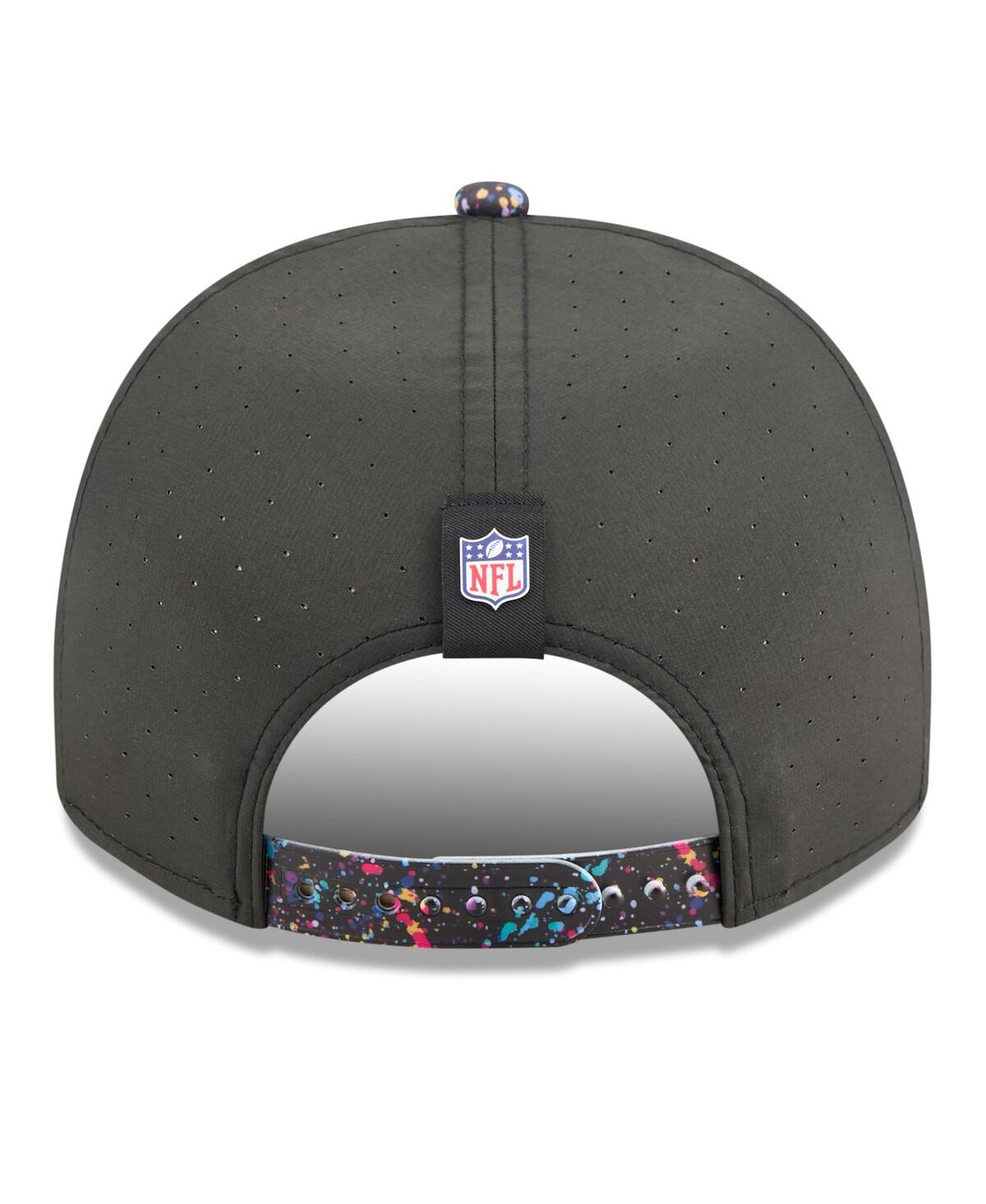 New Era Men's Black Baltimore Ravens 2025 Nfl Crucial Catch A-frame 9fifty Snapback Hat In Black