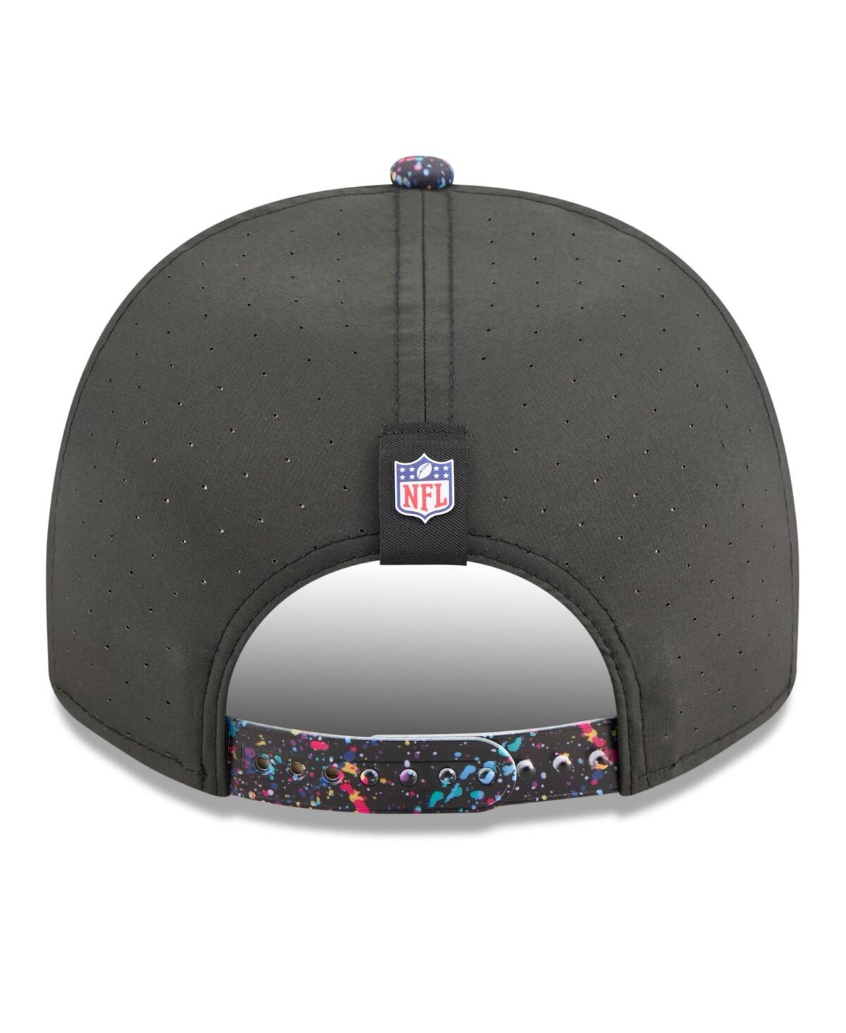 New Era Men's Black Arizona Cardinals 2025 Nfl Crucial Catch A-frame 9fifty Snapback Hat In Black