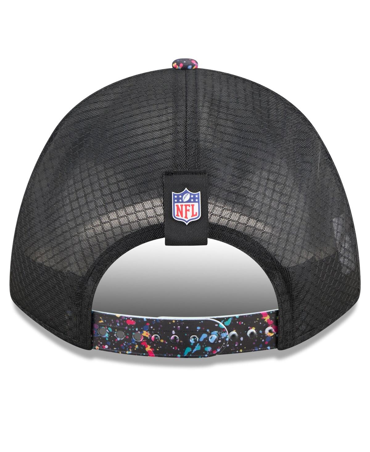 New Era Men's Black Philadelphia Eagles 2025 Nfl Crucial Catch 9forty Adjustable Hat In Black