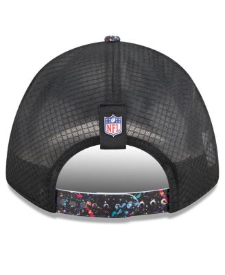 Men's Black New York Jets 2025 NFL Crucial Catch 9FORTY Adjustable Hat