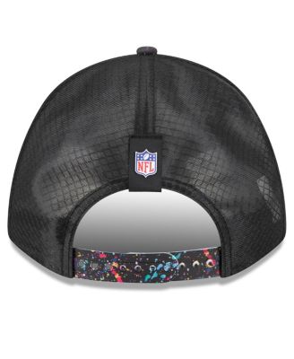 Men's Black Kansas City Chiefs 2025 NFL Crucial Catch 9FORTY Adjustable Hat