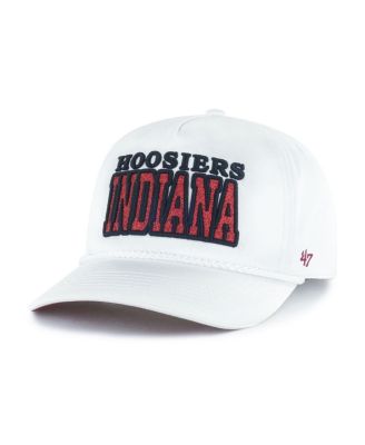 Women's White Indiana Hoosiers Outspoken Hitch Adjustable Hat
