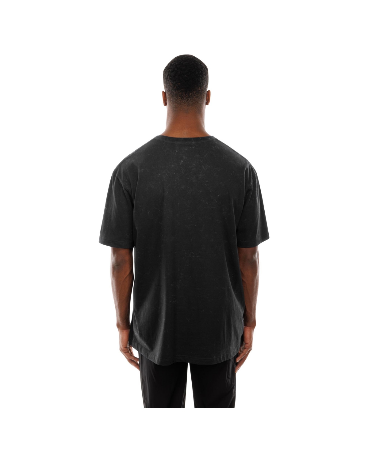 New Era Men's Black Miami Dolphins Retro Logo Enzyme Washed Oversized T-shirt In Black