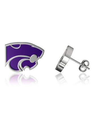 Dayna Designs - Kansas State Wildcats Enamel Post Earrings