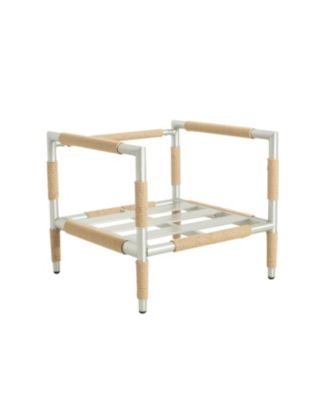 Oriana Aluminum Outdoor Patio Armchair with Cushions