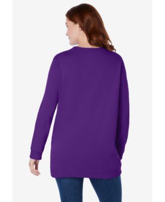 Plus Size Fleece Sweatshirt