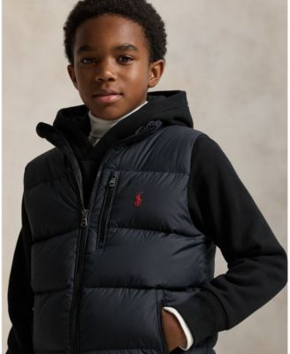 Boys' 8-20 Quilted Down Vest