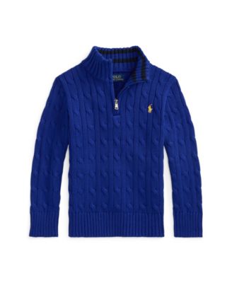 Boys' 2-7 Long Sleeves Sweater