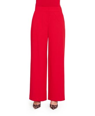 Tahari ASL - Women's Mid-Rise Wide Leg Pants