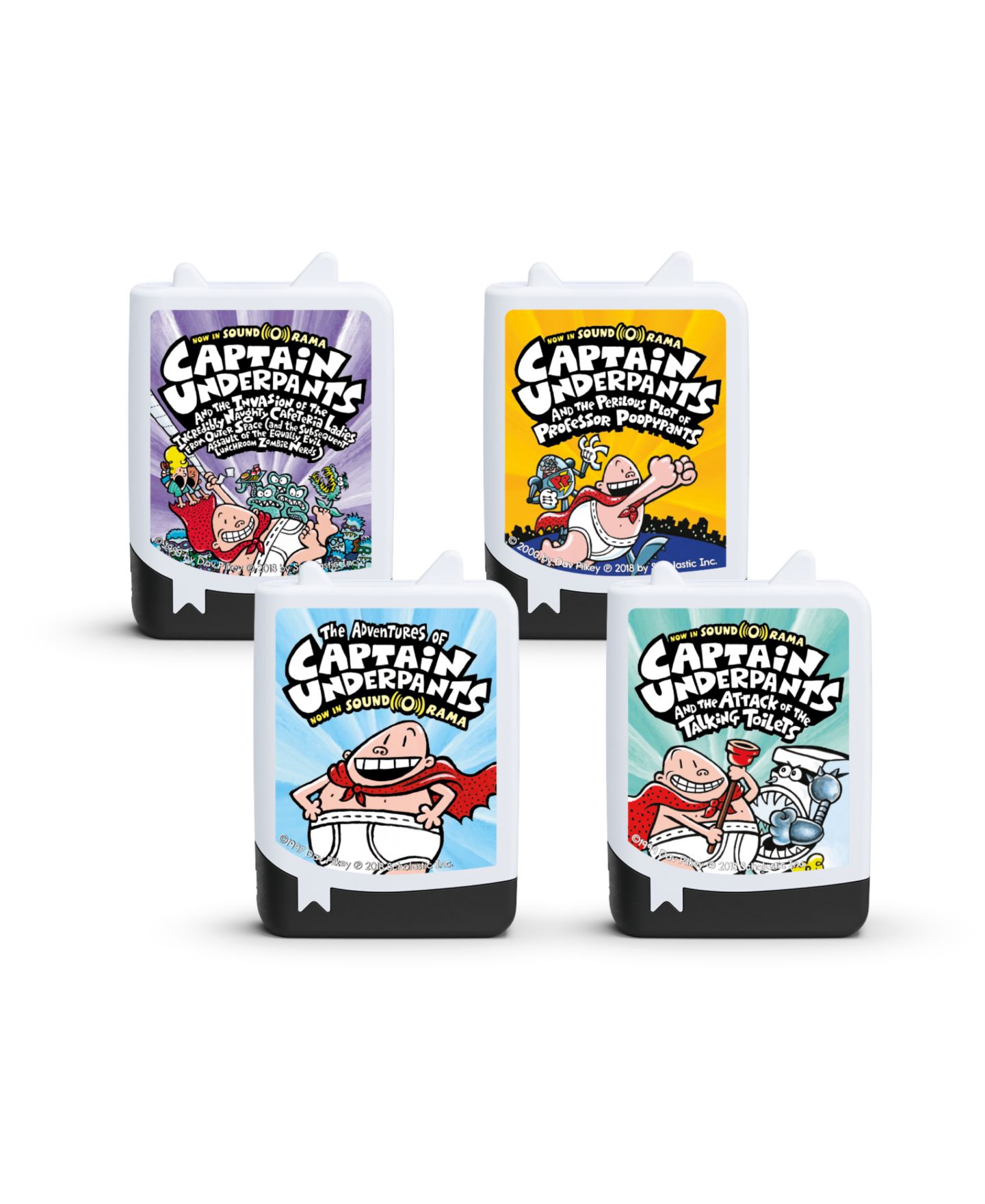 Детские игрушки Tonies Captain Underpants Audiobook, 4 Pack — фото 6