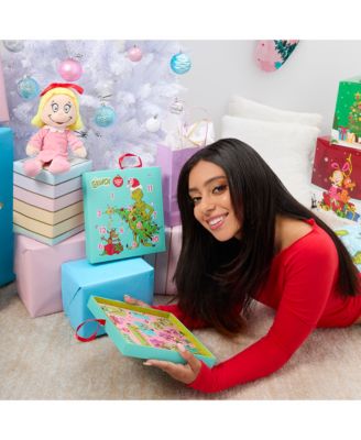 Grinch Jewelry Advent Gift Set: Necklace, Bracelet & Charms Mix & Match Christmas Calendar Box Collection