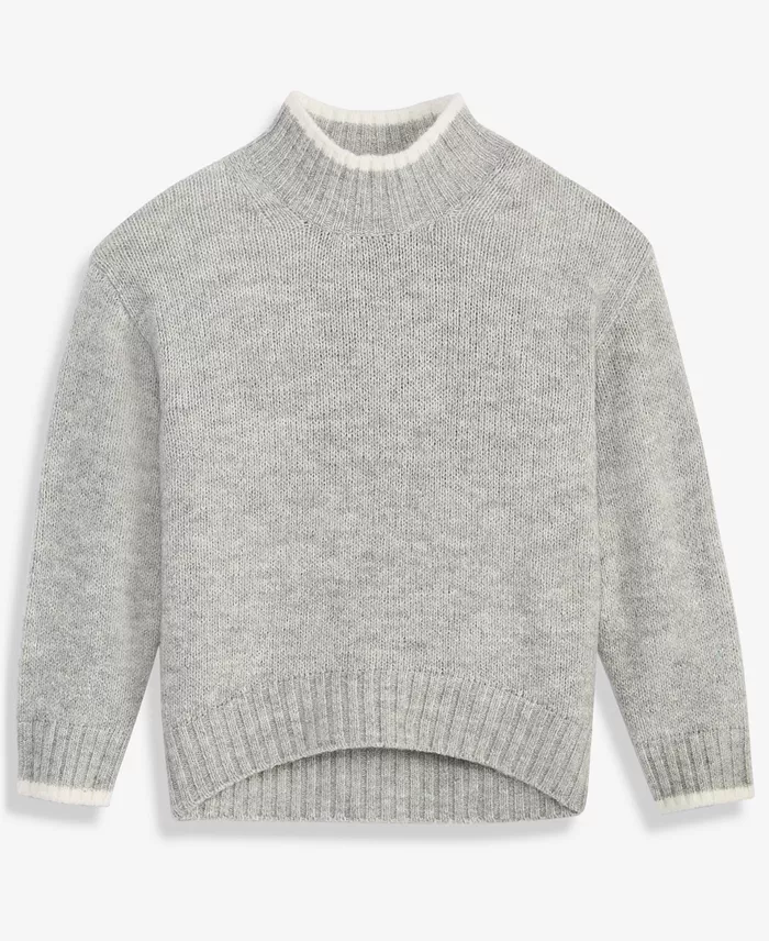 Women's Long-Sleeve Mock-Neck Sweater - thumbnail 9