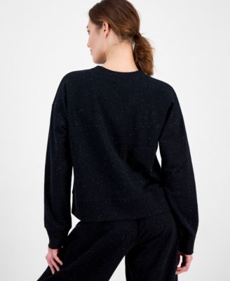 Women's Fleece Crewneck Sweatshirt, Macy's Exclusive