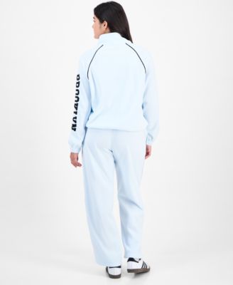 Juniors' Brooklyn Fleece Half-Zip Top & Sweatpants