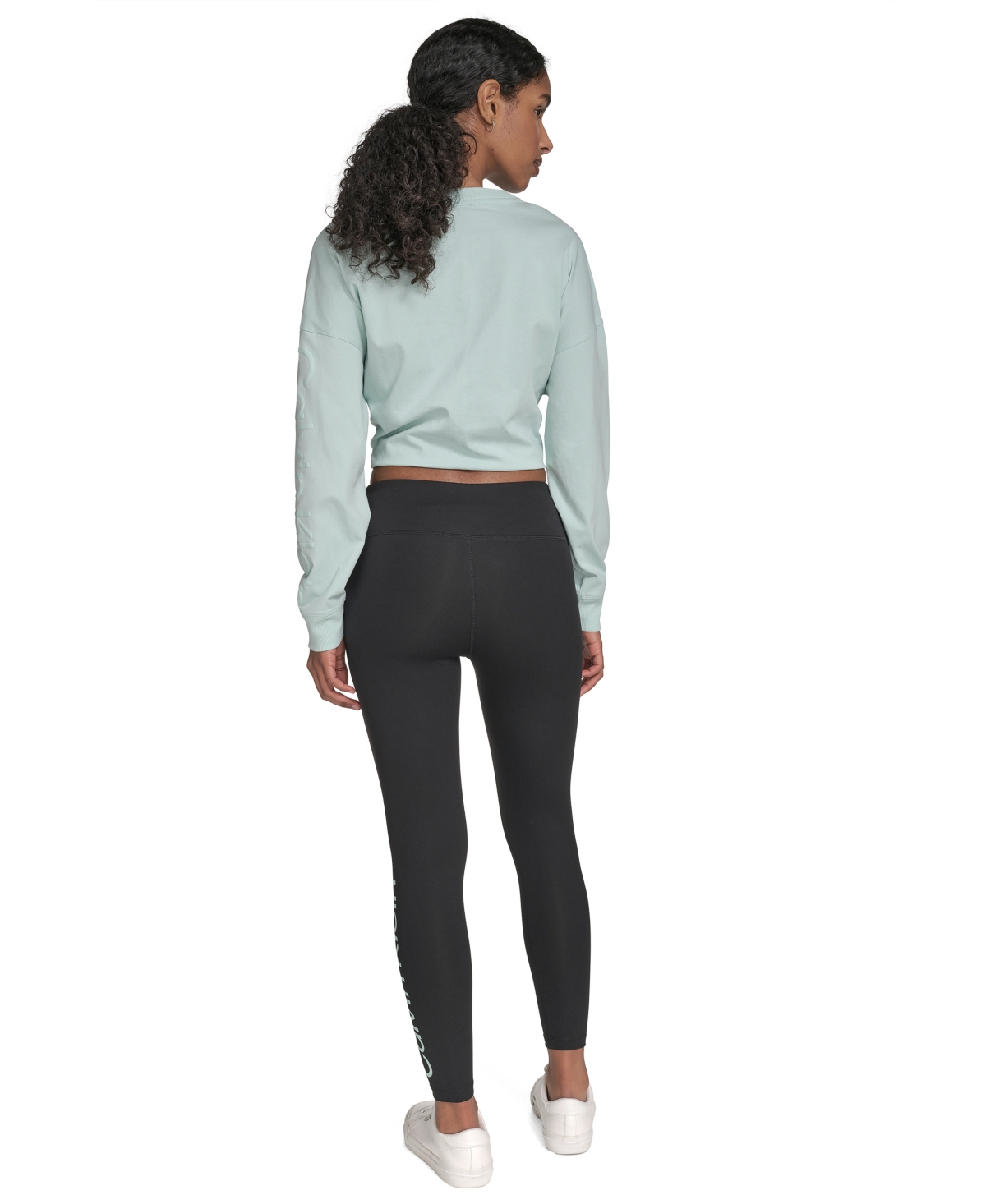 Calvin Klein Performance Women's High-rise 7/8 Leggings In Black