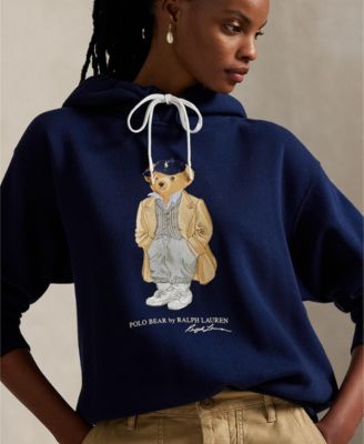 Women's Polo Bear Fleece Hoodie