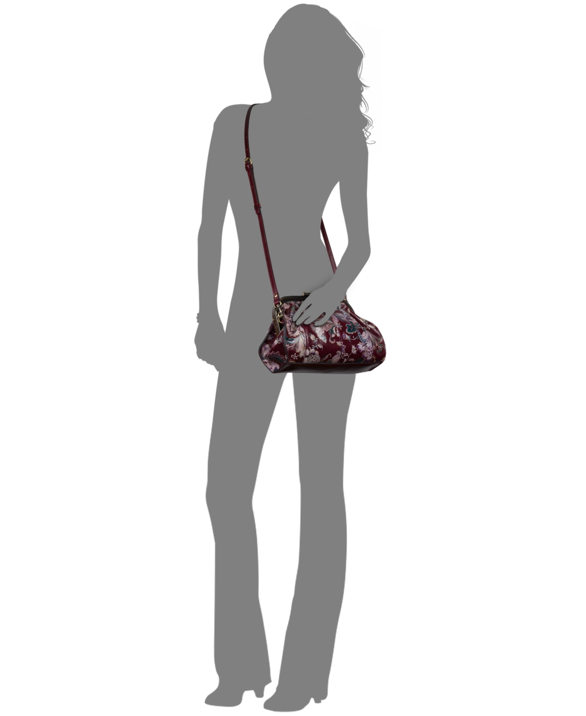 Patricia Nash Women's Verbania Frame Small Crossbody Bag