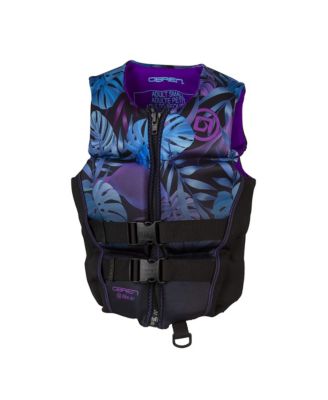 Women's Flex V-Back Neoprene Life Jacket for Watersports, Medium