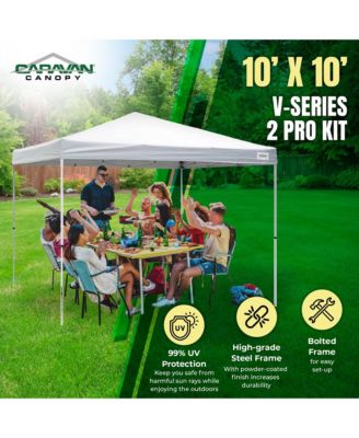 CVAN21007900010 Sports V Series 2 10 x 10 Ft Straight Leg Tent