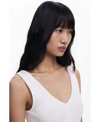 Women's V-neck combined dress