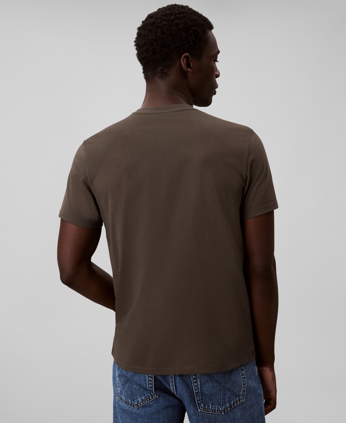 Calvin Klein Men's Solid Crewneck T-Shirt