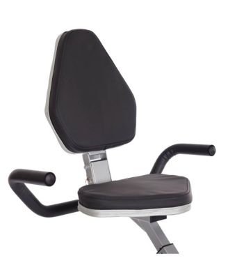 Recumbent Indoor Cardio Exercise Bike with Upper Body Exerciser